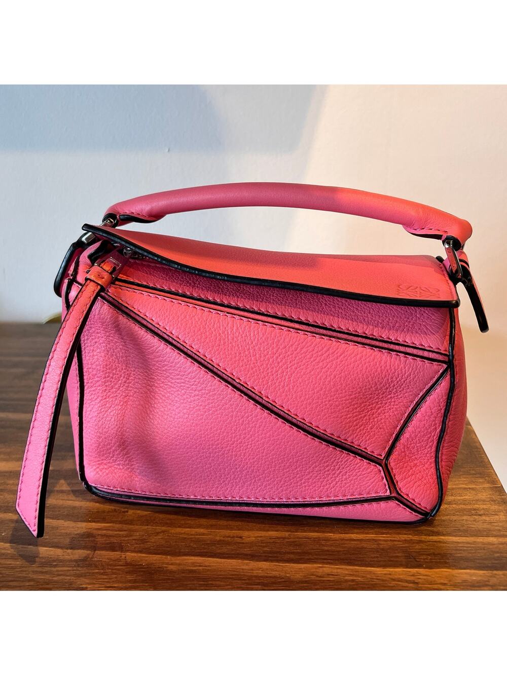 LOEWE Puzzle Mini Leather Shoulder Bag